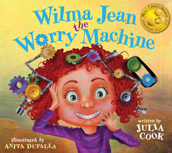 Book cover for Wilma Jean the Worry Machine